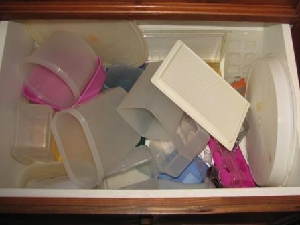 Not our real drawer...just a sample. I cannot mortify Hubby by posting real pictures. That is just too humiliating.